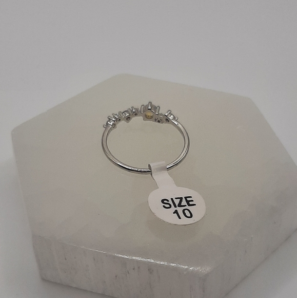 R1026 Blue Ring Plated - Fragrant Jewels - Picture 5 of 8